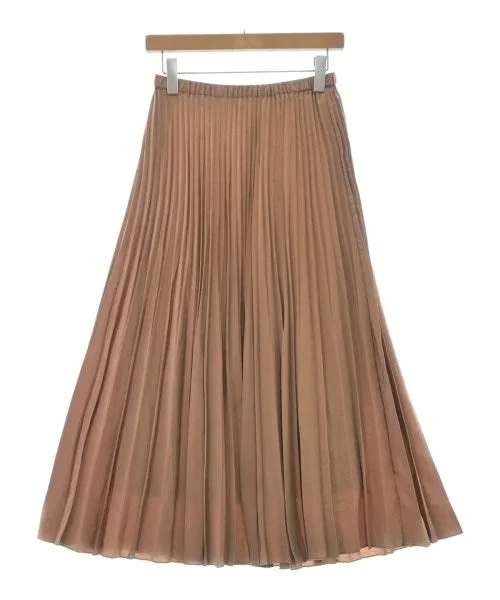 ROPE Long/Maxi length skirts silk skirt luxurious