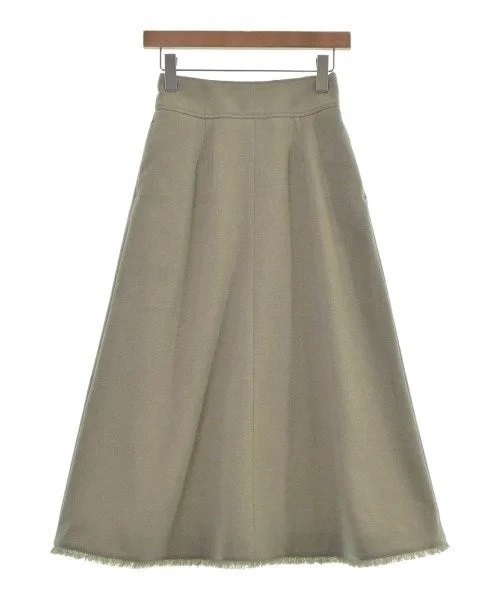 green label relaxing Long/Maxi length skirts linen skirt natural