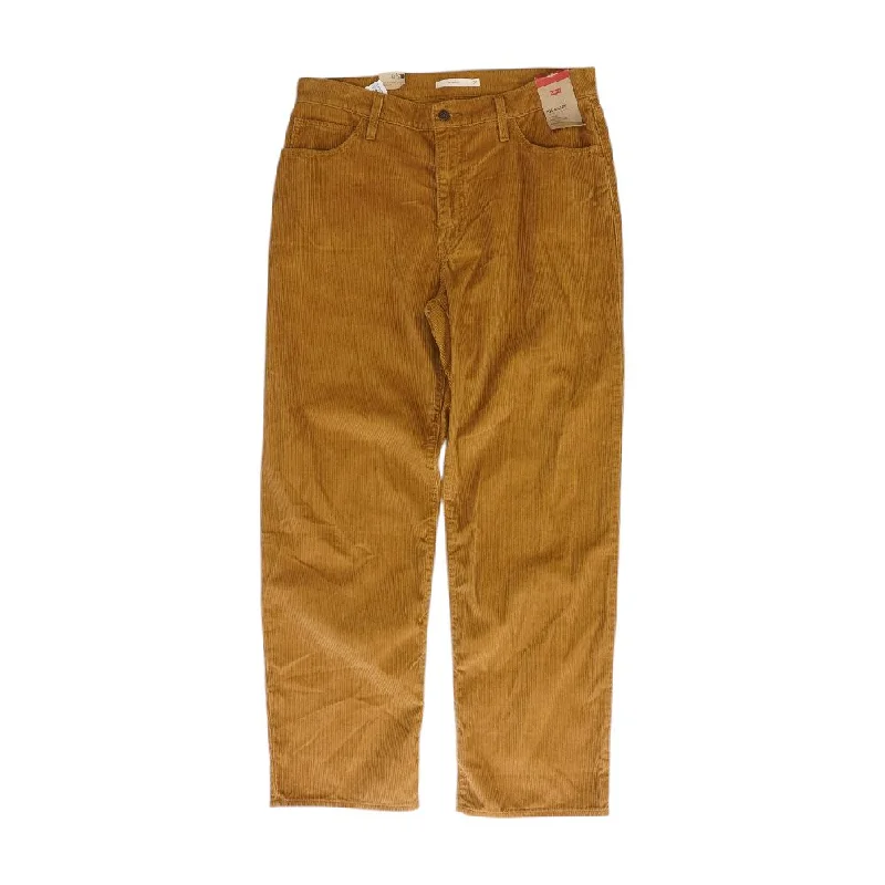 Brown Solid High Rise Wide Leg Jeans Chic Cropped Jeans